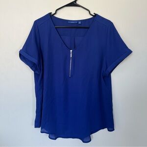 APT.9 Women's Zipper Blouse